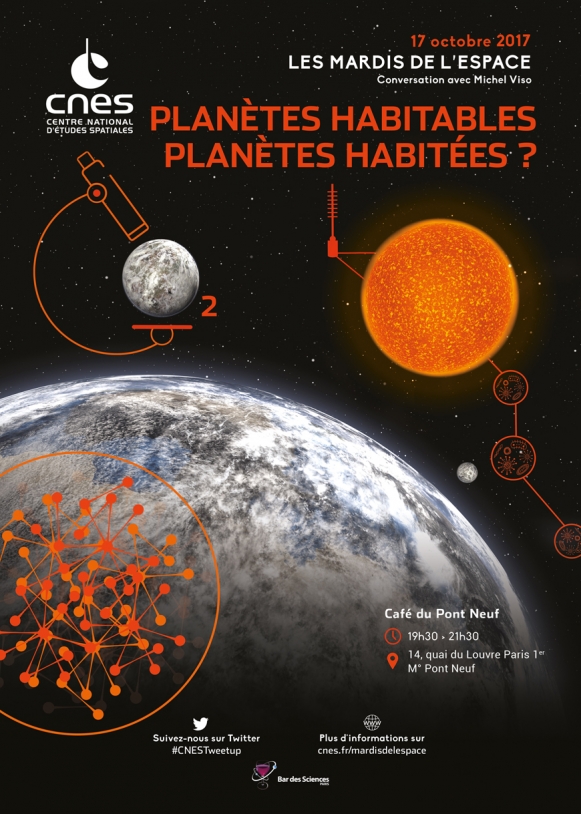 Mardis de l&#039;Espace : 17 Octobre 2017 - Planètes habitables, planètes habitées ?